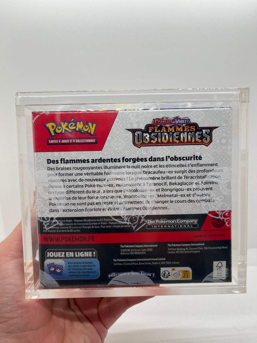 Boite de protection pour Display Pokémon (Acrylique) – Pokebinome