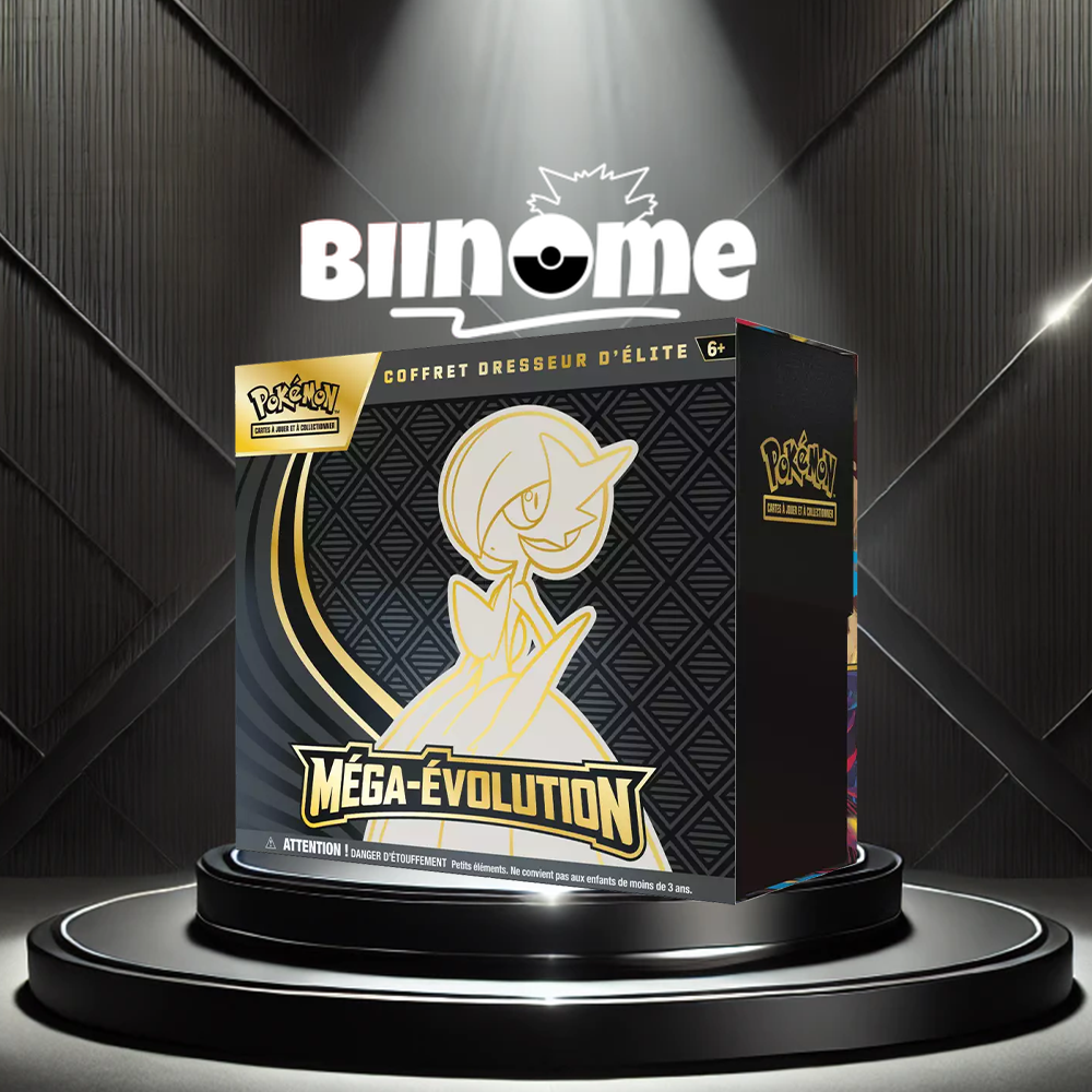 Coffret Dresseur d'élite ME01 : Méga-Evolution Français avec Protection Souple Gardevoir