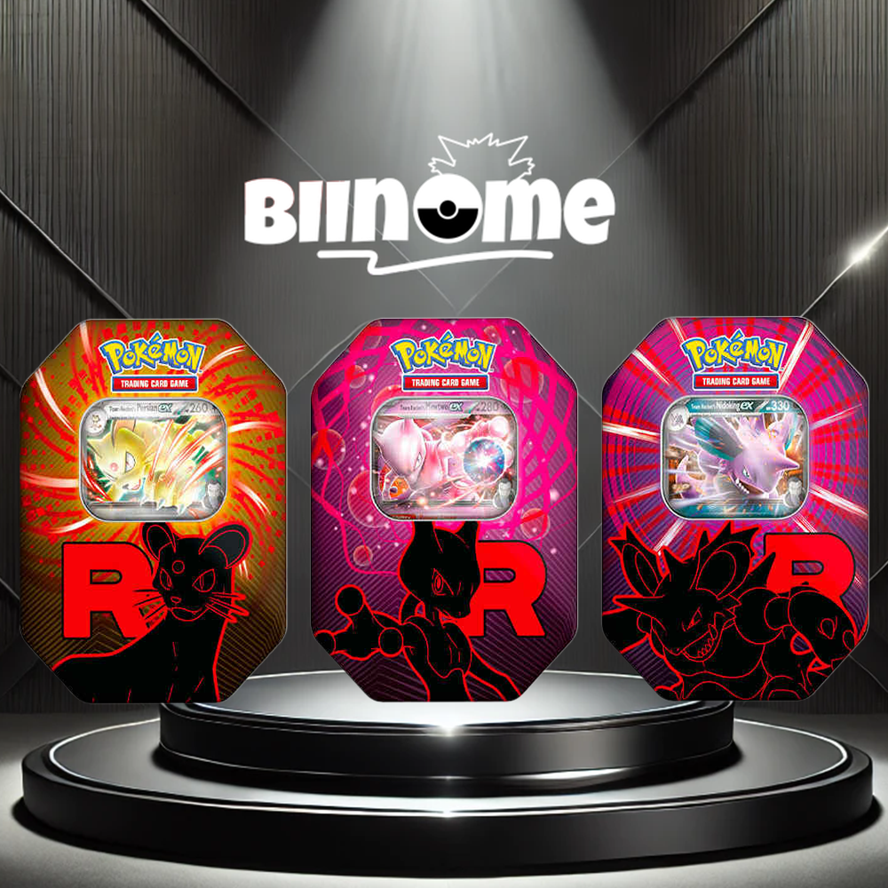 Lot des 3 Pokebox Rocket Françaises Précommande