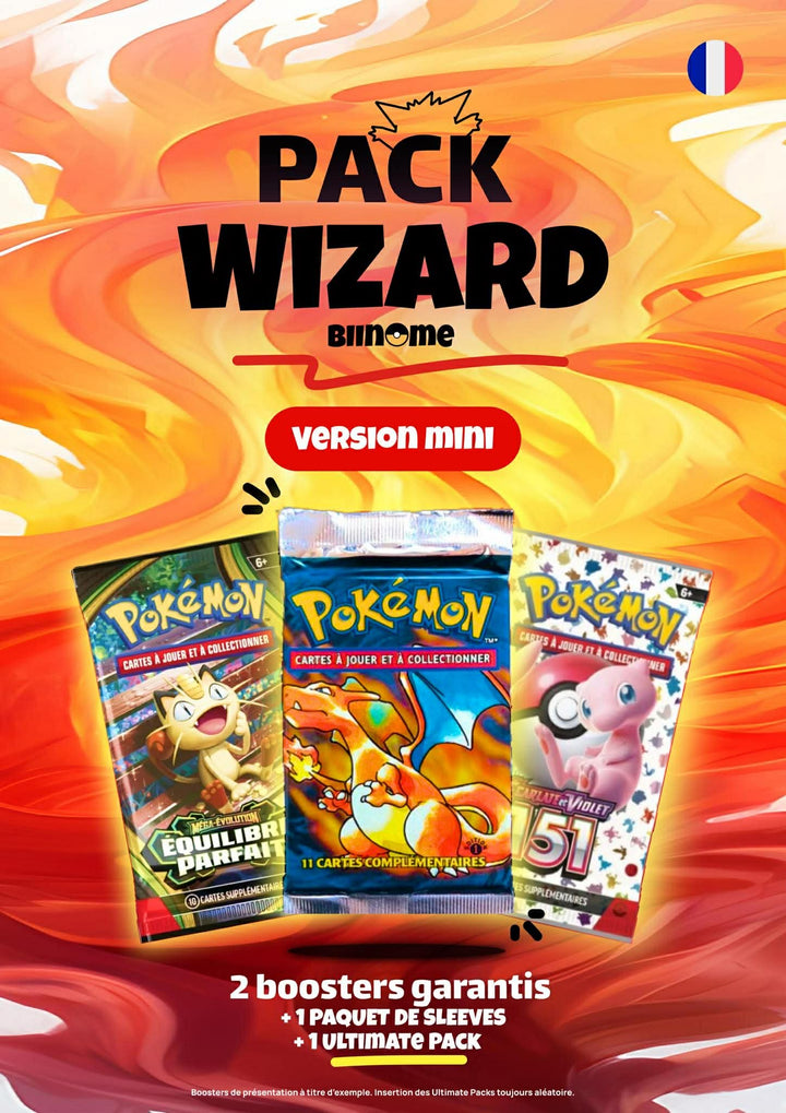Pack Découverte Pokémon - Pack Wizard