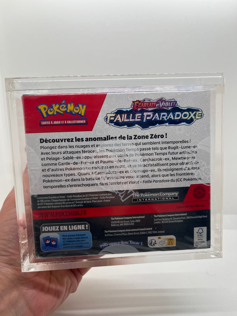 Boîte de protection pour Display Pokémon Jap