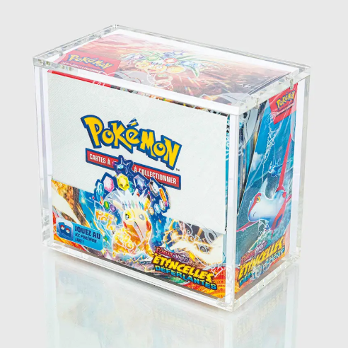 Protections ACRYLIQUE pour DISPLAY x36 Boosters Pokémon