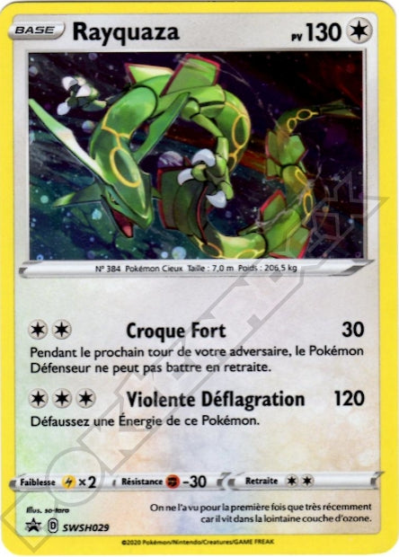 PROMO - RAYQUAZA SWSH029