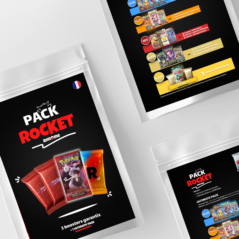 Pack Découverte Pokémon ROCKET