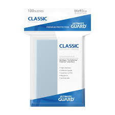 Ultimate GUARD - Protèges cartes standard - Sleeves transparentes x100